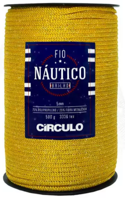 FIO NAUTICO C/BRILHO 5MM CIRCULO FIO NAUTICO C/BRILHO 5MM CIRCULO