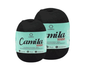 CAMILA 1000 4430 LINHA CROCHE - KIT COM 2 NOVELOS