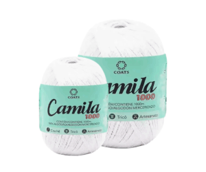 CAMILA 1000 4430 LINHA CROCHE - KIT COM 2 NOVELOS