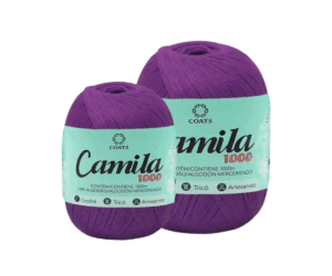 CAMILA 1000 4430 LINHA CROCHE - KIT COM 2 NOVELOS