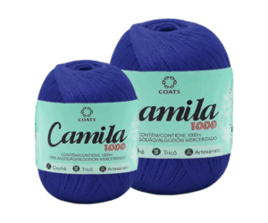 CAMILA 1000 4430 LINHA CROCHE - KIT COM 2 NOVELOS