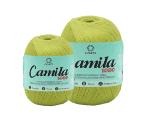CAMILA 1000 4430 LINHA CROCHE - KIT COM 2 NOVELOS