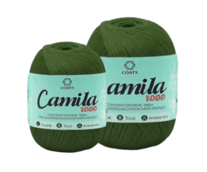 CAMILA 1000 4430 LINHA CROCHE - KIT COM 2 NOVELOS