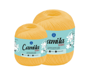 CAMILA 1000 4430 LINHA CROCHE - KIT COM 2 NOVELOS