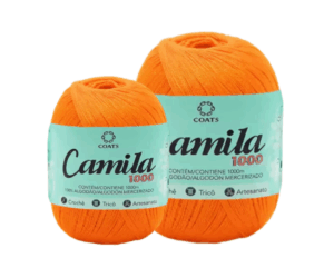 CAMILA 1000 4430 LINHA CROCHE - KIT COM 2 NOVELOS