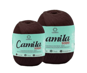 CAMILA 1000 4430 LINHA CROCHE - KIT COM 2 NOVELOS
