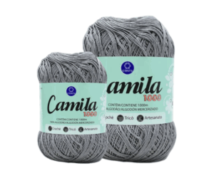 CAMILA 1000 4430 LINHA CROCHE - KIT COM 2 NOVELOS