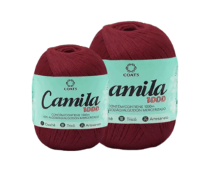 CAMILA 1000 4430 LINHA CROCHE - KIT COM 2 NOVELOS