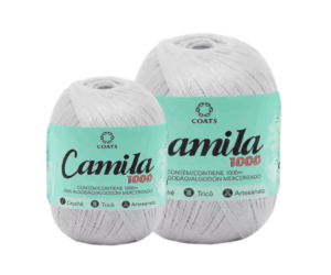 CAMILA 1000 4430 LINHA CROCHE - KIT COM 2 NOVELOS