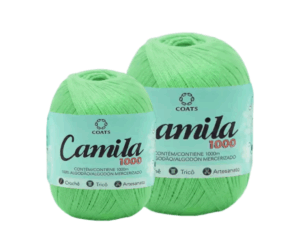 CAMILA 1000 4430 LINHA CROCHE - KIT COM 2 NOVELOS