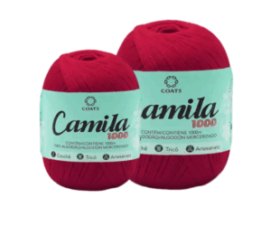 CAMILA 1000 4430 LINHA CROCHE - KIT COM 2 NOVELOS