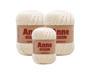 ANNE 500 CIRCULO - KIT COM 3 NOVELOS