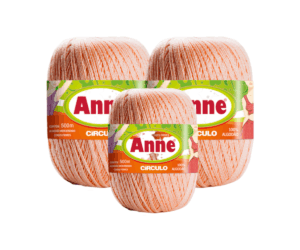 ANNE 500 CIRCULO - KIT COM 3 NOVELOS