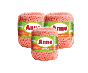 ANNE 500 CIRCULO - KIT COM 3 NOVELOS