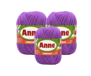 ANNE 500 CIRCULO - KIT COM 3 NOVELOS