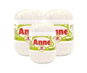 ANNE 500 CIRCULO - KIT COM 3 NOVELOS