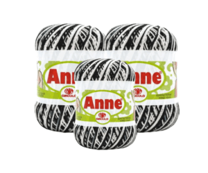 ANNE 500 CIRCULO - KIT COM 3 NOVELOS