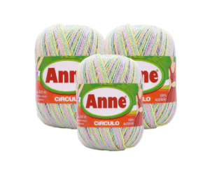 ANNE 500 CIRCULO - KIT COM 3 NOVELOS