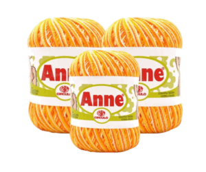 ANNE 500 CIRCULO - KIT COM 3 NOVELOS