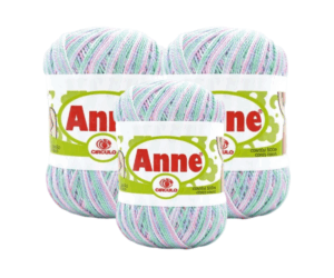 ANNE 500 CIRCULO - KIT COM 3 NOVELOS