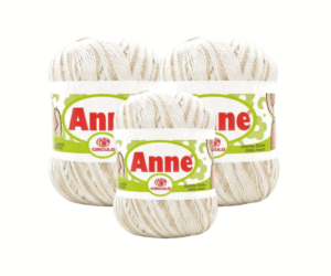ANNE 500 CIRCULO - KIT COM 3 NOVELOS