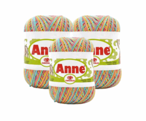 ANNE 500 CIRCULO - KIT COM 3 NOVELOS
