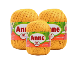 ANNE 500 CIRCULO - KIT COM 3 NOVELOS