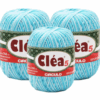 LINHA CLEA 5 MULTICOLOR CIRCULO 750M - KIT COM 3 NOVELOS