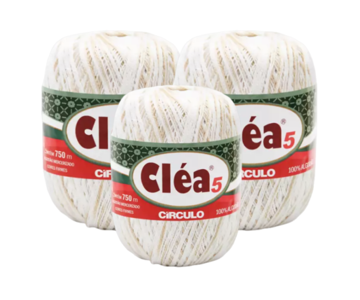 LINHA CLEA 5 MULTICOLOR CIRCULO 750M - KIT COM 3 NOVELOS LINHA CLEA 5 MULTICOLOR CIRCULO 750M - KIT COM 3 NOVELOS
