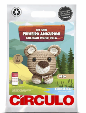 KIT AMIGURUMI BICHO BOLA CIRCULO