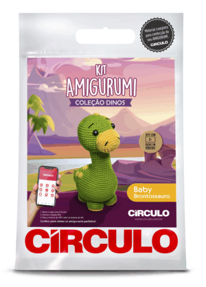 KIT AMIGURUMI DINOS CIRCULO