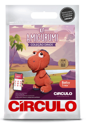 KIT AMIGURUMI DINOS CIRCULO