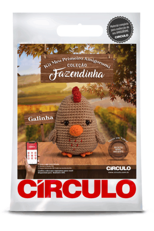 KIT AMIGURUMI FAZENDINHA CIRCULO