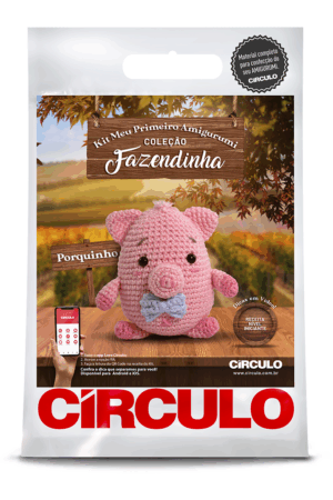KIT AMIGURUMI FAZENDINHA CIRCULO