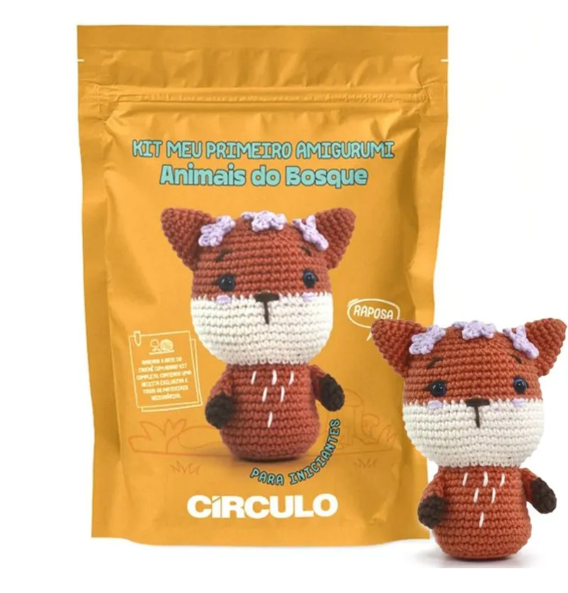 KIT AMIGURUMI BOSQUE CIRCULO KIT AMIGURUMI BOSQUE CIRCULO