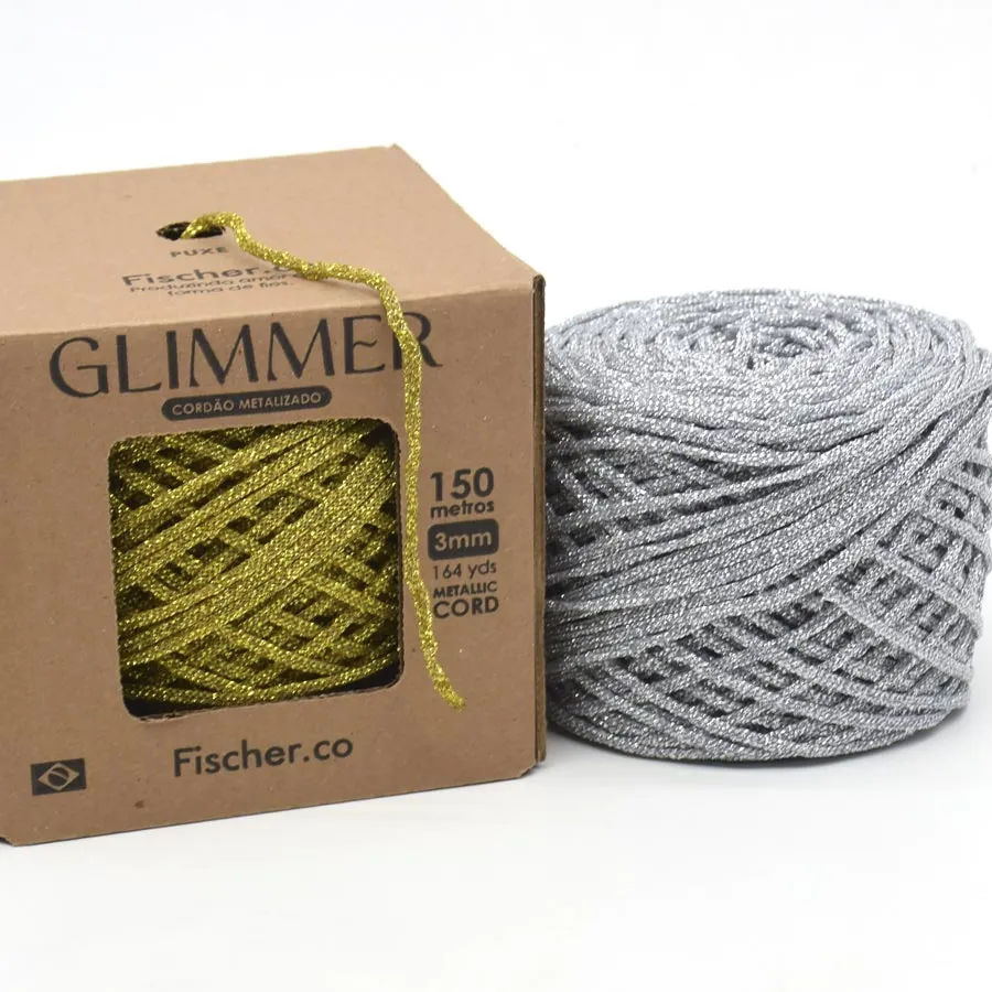 FIO GLIMMER LUREX FISCHER.CO 3MM FIO GLIMMER LUREX FISCHER.CO 3MM
