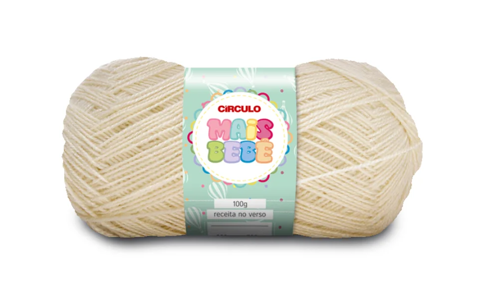 LÃ MAIS BEBE 100G 500M CIRCULO LÃ MAIS BEBE 100G 500M CIRCULO