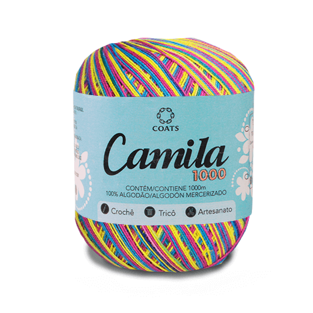 CAMILA 1000 MULT 4430M LINHA CROCHE CAMILA 1000 MULT 4430M LINHA CROCHE