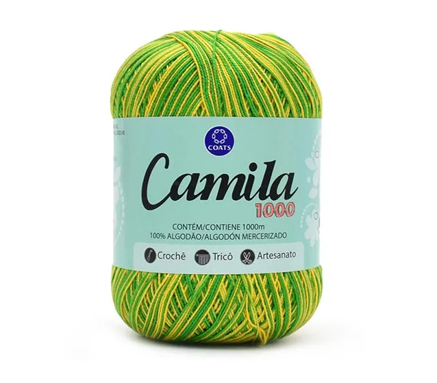 CAMILA 1000 MULT 4430M LINHA CROCHE CAMILA 1000 MULT 4430M LINHA CROCHE