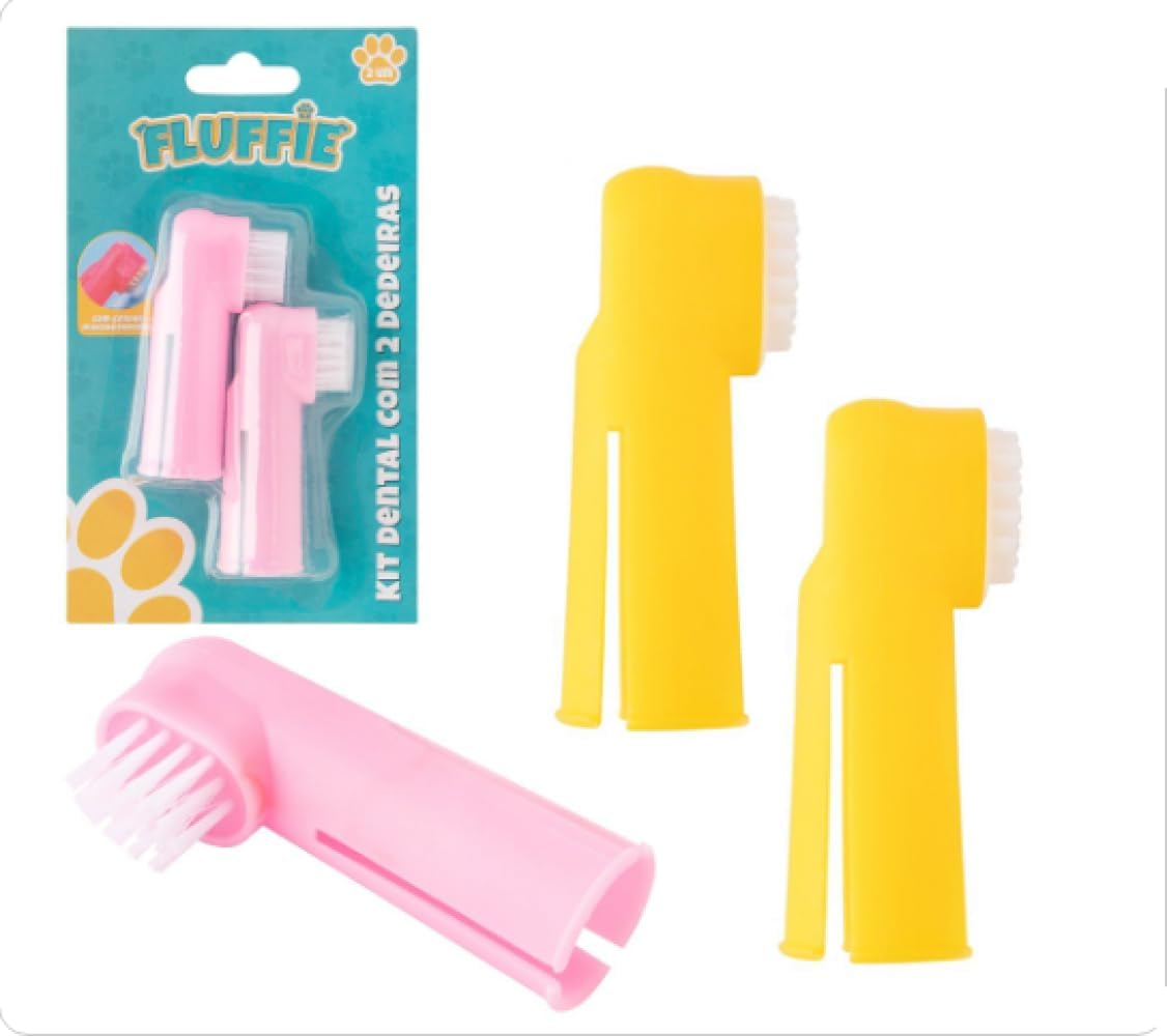 KIT DENTAL PARA PET - FLUFFIE KIT DENTAL PARA PET - FLUFFIE