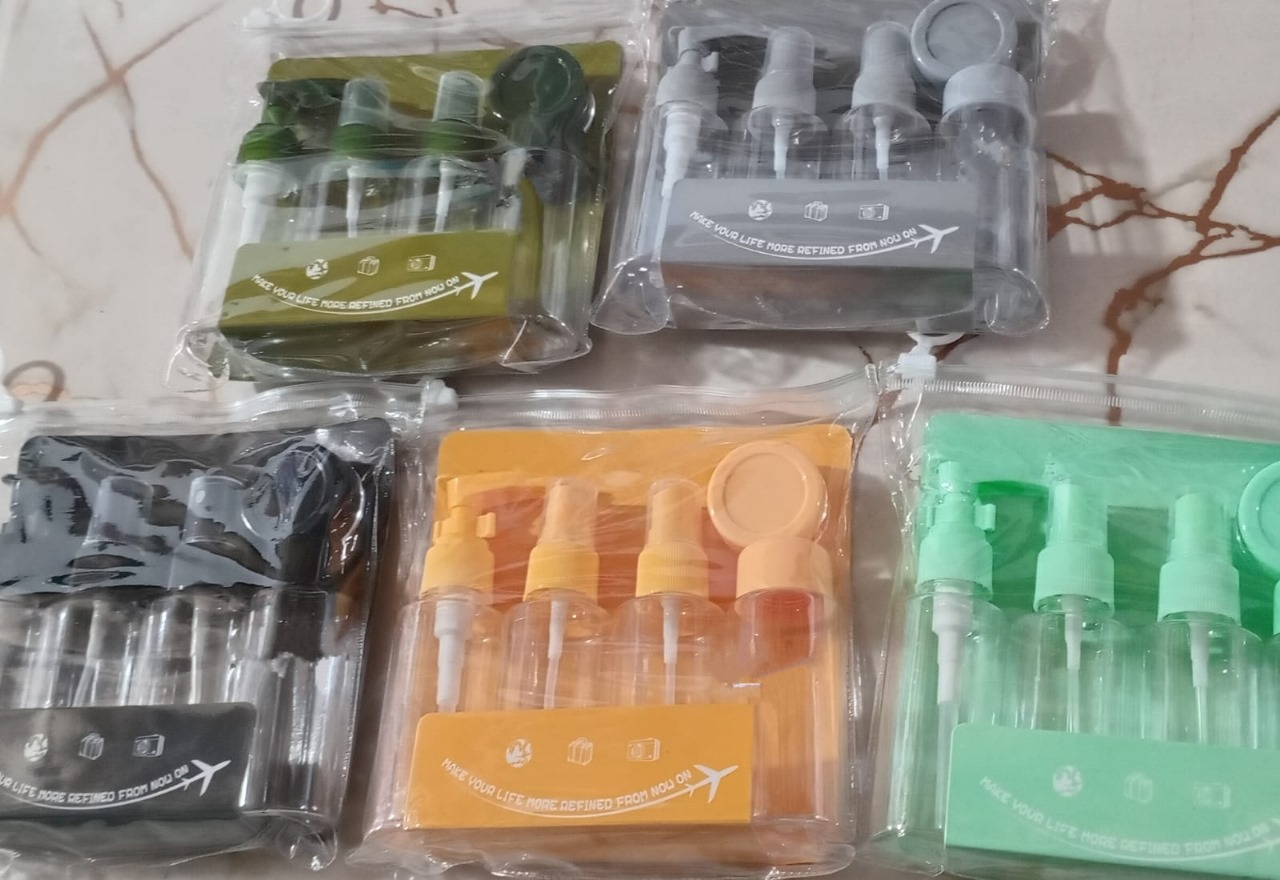 NECESSAIRE KIT VIAGEM 5 ITENS NECESSAIRE KIT VIAGEM 5 ITENS