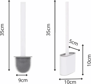 ESCOVA SANITARIA SILICONE