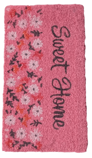 TAPETE FIBRA DE COCO 33CM X 60CM PLAST.CO