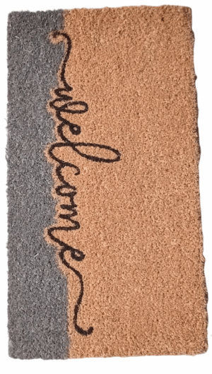 TAPETE FIBRA DE COCO 33CM X 60CM PLAST.CO