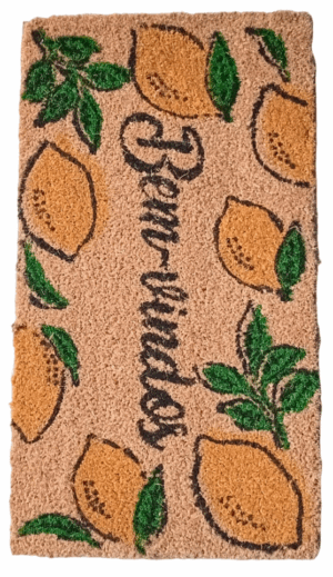 TAPETE FIBRA DE COCO 33CM X 60CM PLAST.CO