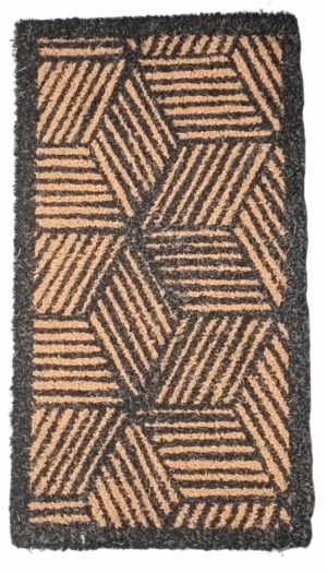 TAPETE FIBRA DE COCO 33CM X 60CM PLAST.CO