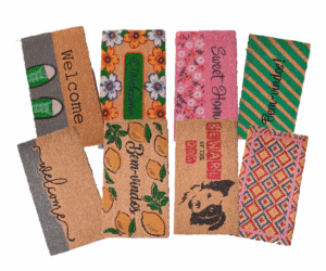 TAPETE FIBRA DE COCO 33CM X 60CM PLAST.CO