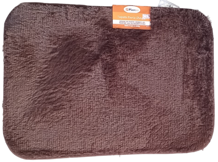 TAPETE PARIS SHAGGY 40X60CM PLAST.CO TAPETE PARIS SHAGGY 40X60CM PLAST.CO