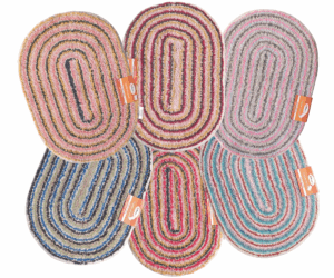 TAPETE ANCARA 40X60CM PLAST.CO