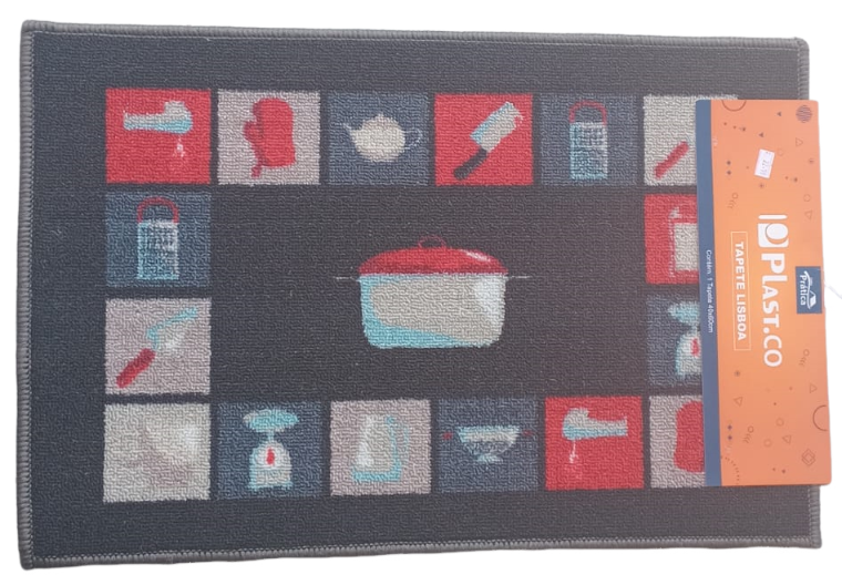 TAPETE LISBOA 40X60CM PLAST.CO TAPETE LISBOA 40X60CM PLAST.CO